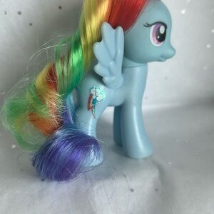 My Little Pony Rainbow Dash glitter mark